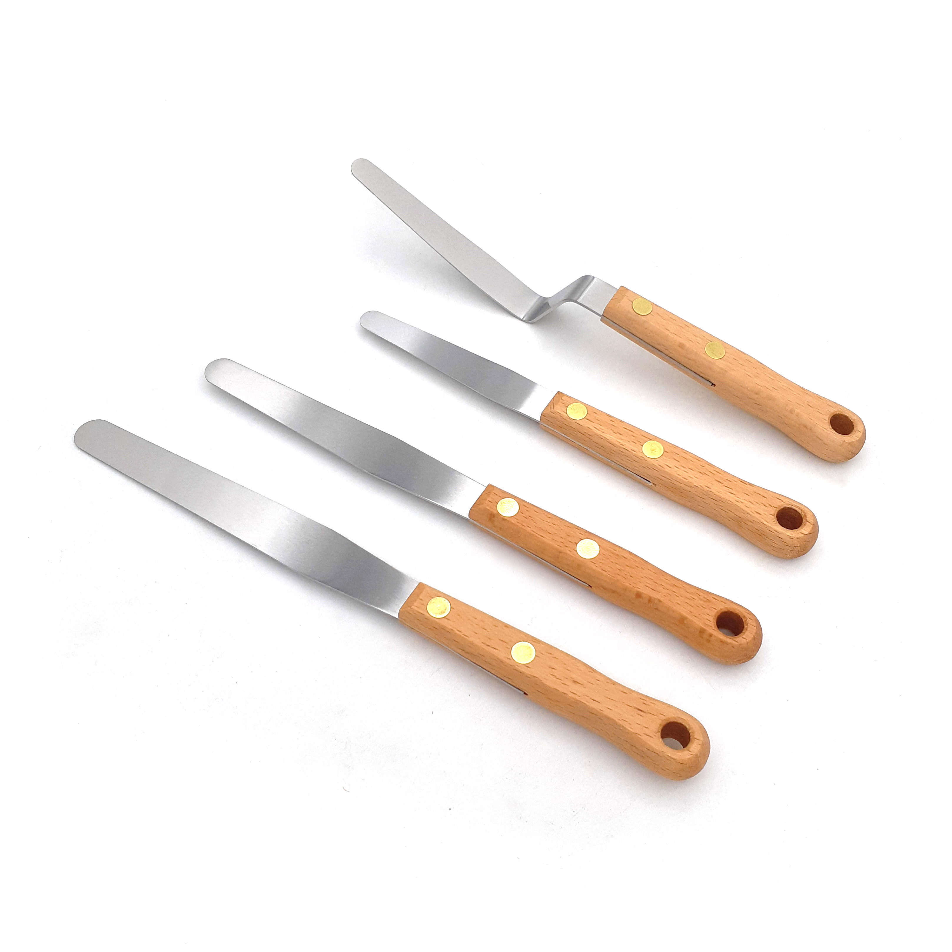 Tip-edged caulking spatula -  perfect line of the caulk 